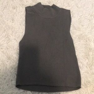 Mid turtle neck crop top